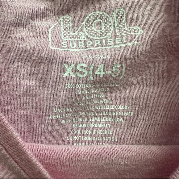 L.O.L. Surprise! Girls Graphic Tees Size XS (4-5) - Picture 5 of 14